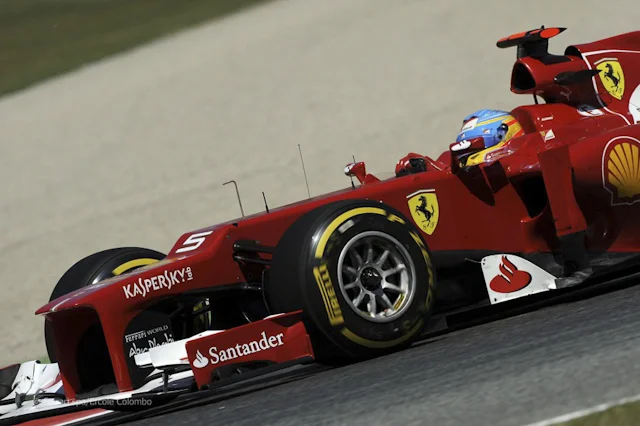 Fernando Alonso bardzo się starał, ale nie wygral swojego domowego wyścigu.