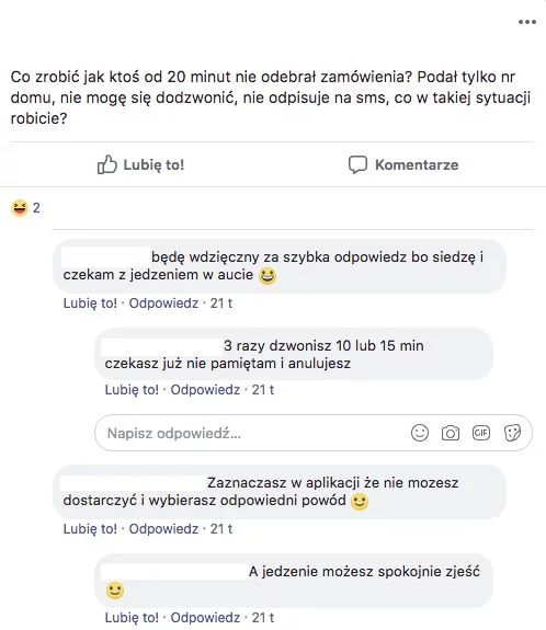 Co zrobić, kiedy klient nie chce odebrać zamówienia?