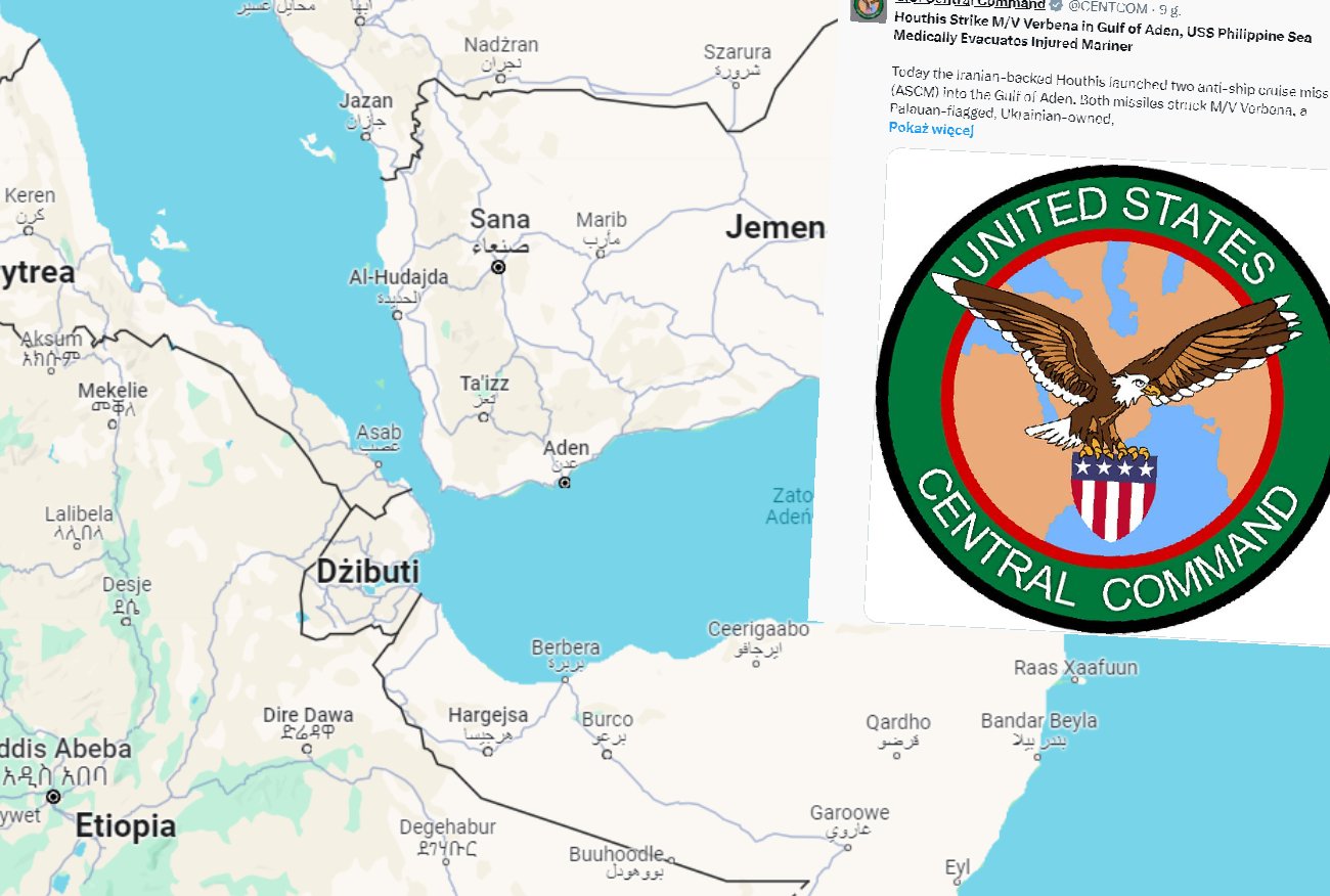 Statek z polską załogą zaatakowany przez Huti. Marynarz walczy o życie.