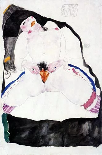 Egon Schiele, Die Traum Beschaute, 1911