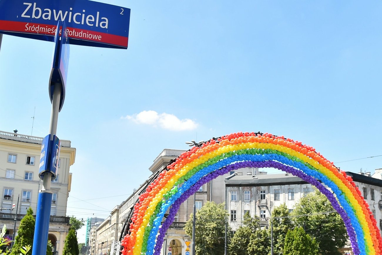 Czy tęcza wróci na mapę Warszawy? Jest ważnym symbolem dla Warszawiaków, zwłaszcza osób z LGBT+