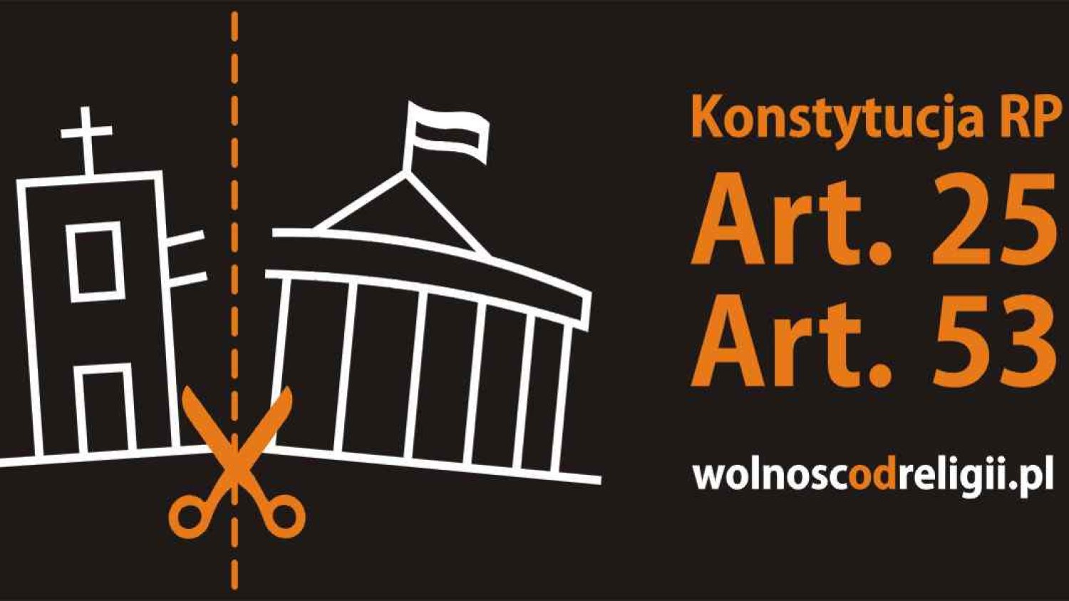 Layout ateistycznej kampanii billboardowej 2013, zamieszczony za zgodą Fundacji Wolność od Religii