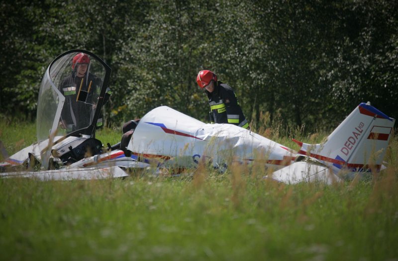 W wypadku awionetki w Bydgoszczy zginęły dwie osoby.