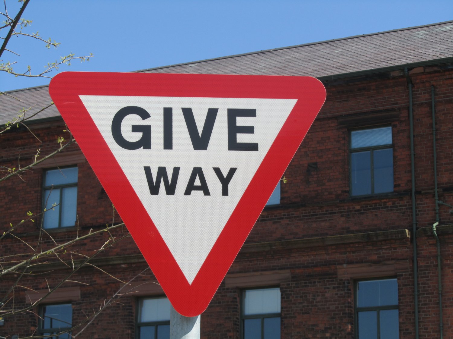 Give way
