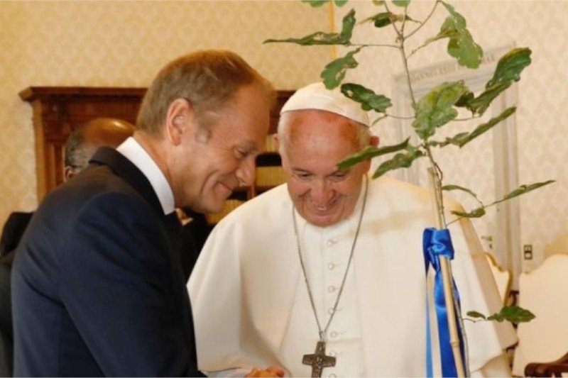 O czym Donald Tusk rozmawiał z papieżem Franciszkiem?
