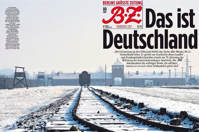 Mocna okładka największej berlińskiej gazety