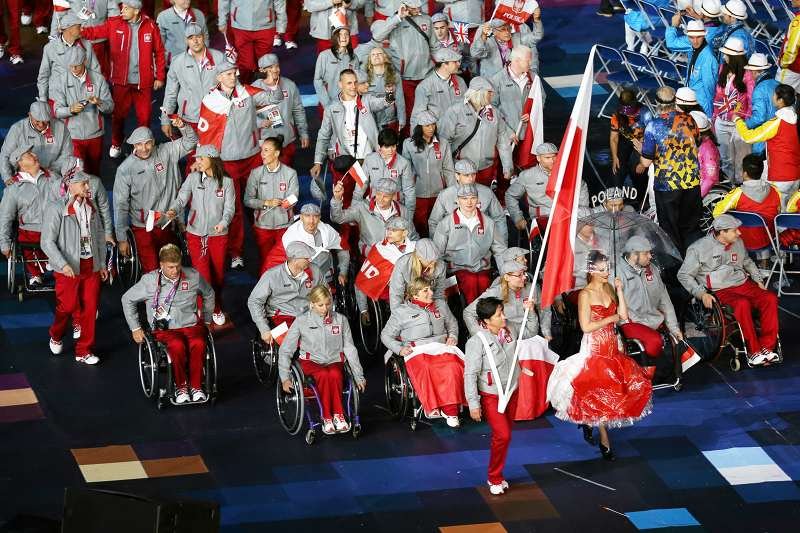 Reprezentacja Polski podczas ceremonii otwarcia Igrzysk Olimpijskich