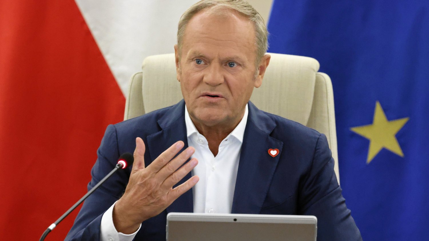 Donald Tusk zabrał głos na posiedzeniu rządu