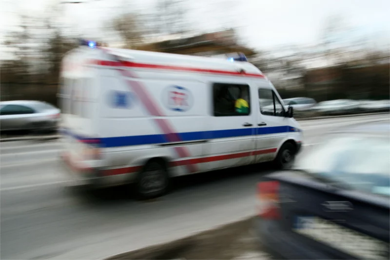 Pobitego Syryjczyka zabrano do szpitala. Po zrobieniu badań wypuszczono go do domu.