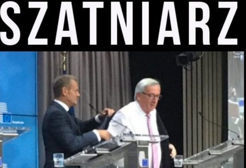 Donald Tusk pomaga Junckerowi