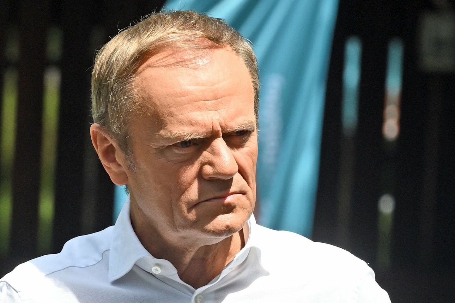 Donald Tusk spotkał się z mieszkańcami Świdnicy na Dolnym Śląsku.
