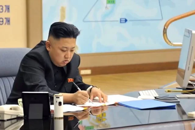 Przywódca Korei Północnej Kim Dzong Un