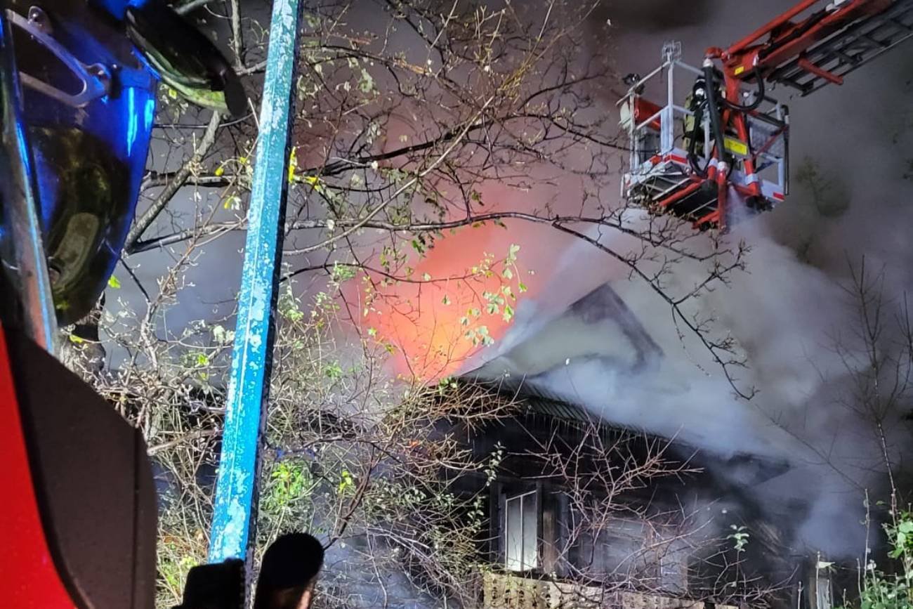 Zakopane: Pożar Domu Doktora. Paliła sie słynna willa