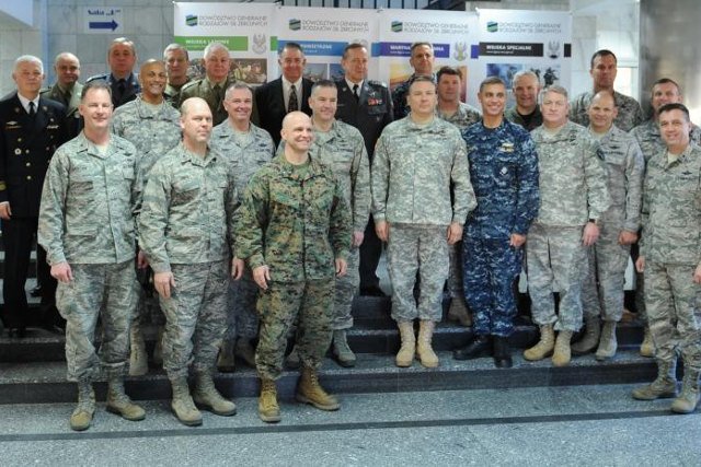 Do Polski przybyli amerykańscy generałowie i wiceadmirałowie