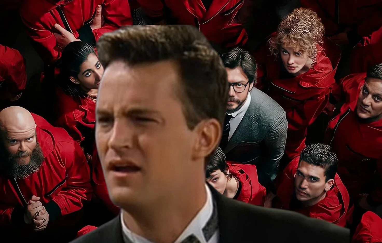 dom z papieru, przyjaciele, chandler bing