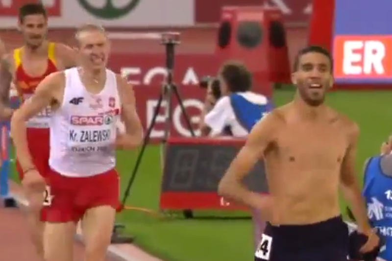 Krystian Zalewski zdobył srebrny medal na Lekkoatletycznych Mistrzostwach Europy