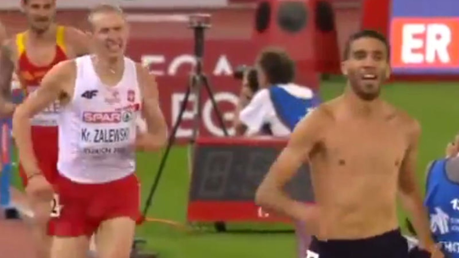 Krystian Zalewski zdobył srebrny medal na Lekkoatletycznych Mistrzostwach Europy