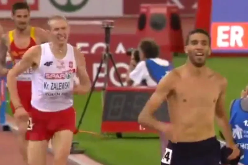 Krystian Zalewski zdobył srebrny medal na Lekkoatletycznych Mistrzostwach Europy