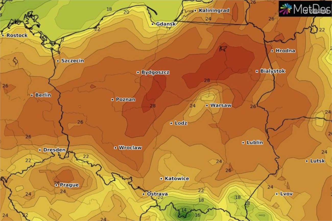 Od środy ma wrócić do Polski lato.