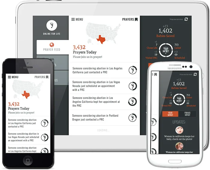 Pro-Life APP naprawdę może uratować życie dziecka, którego matka rozważą aborcję?