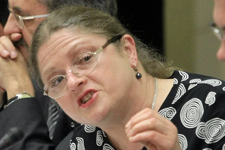 Krystyna Pawłowicz nie mogła się powstrzymać.