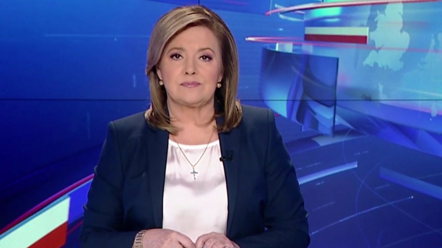 Co dalej z pracownikami TVP? Niektórzy mają już plan na życie po telewizji. Na zdjęciu Danuta Holecka.