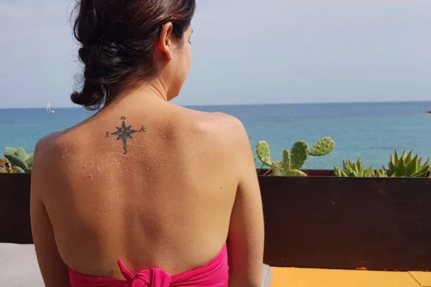 Sunburnt tattoo
