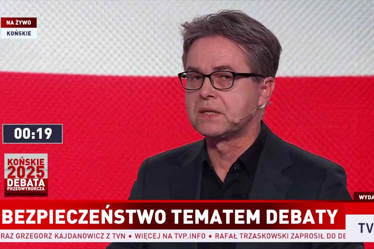 Maciej Maciak też wziął udział w debacie w Końskich. Kim jest ten kandydat?