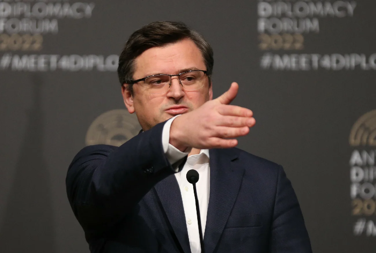 Dmytro Kułeba oskarżył Niemcy na wizji. "Pomogliście zbudować potęgę Rosji"