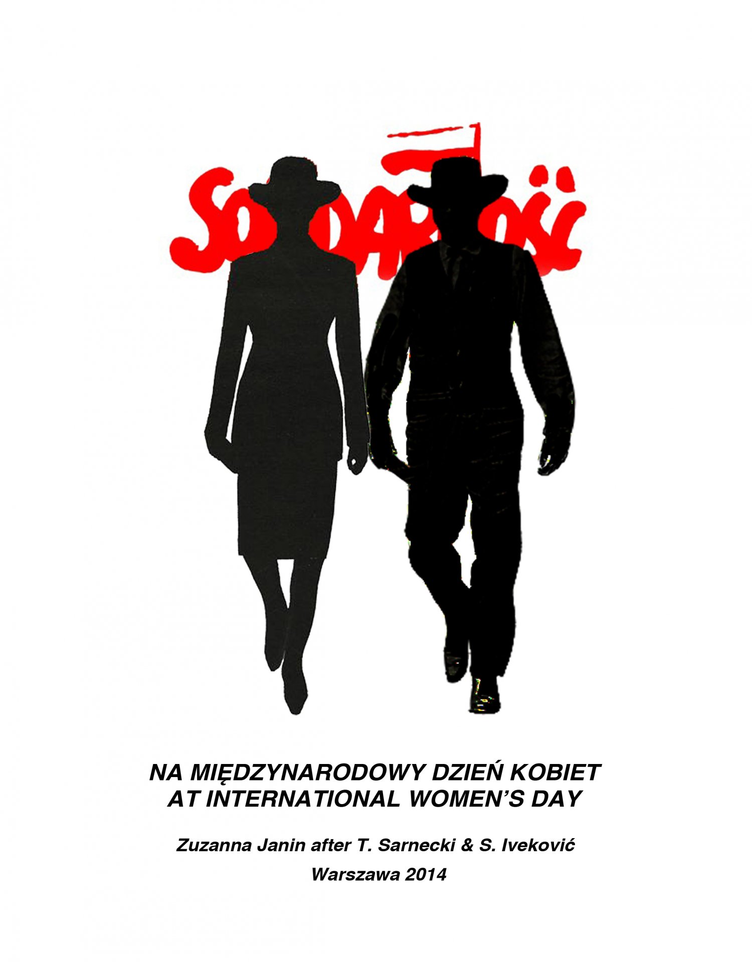 Zuzanna Janin "Za T. Sarneckim i S. Ivekovic, Warszawa 2014"