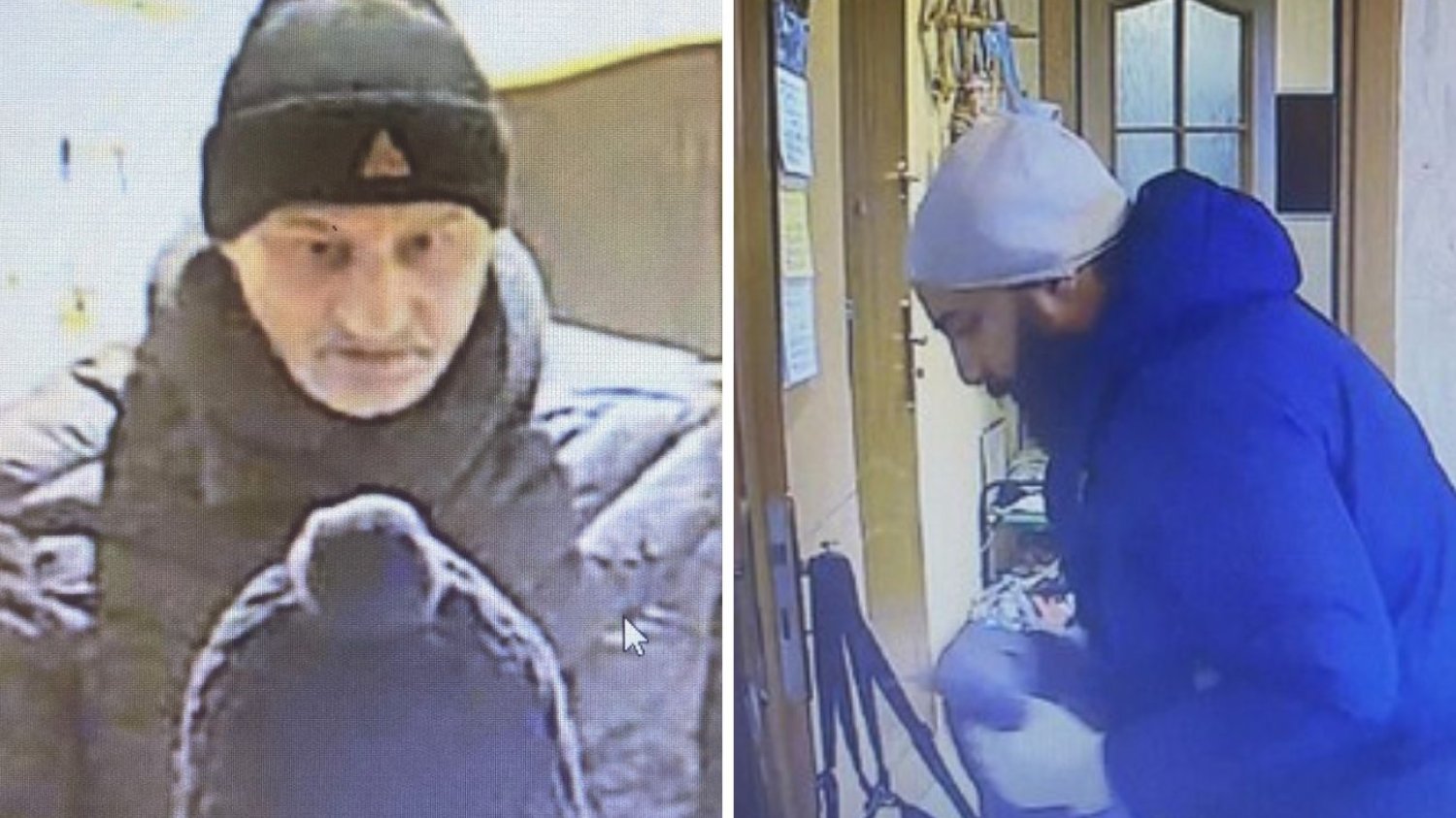 We Wrocławiu okradli staruszkę. Teraz szuka ich policja. Na zdjęciu mężczyźni, którzy okradli staruszkę we Wrocławiu.