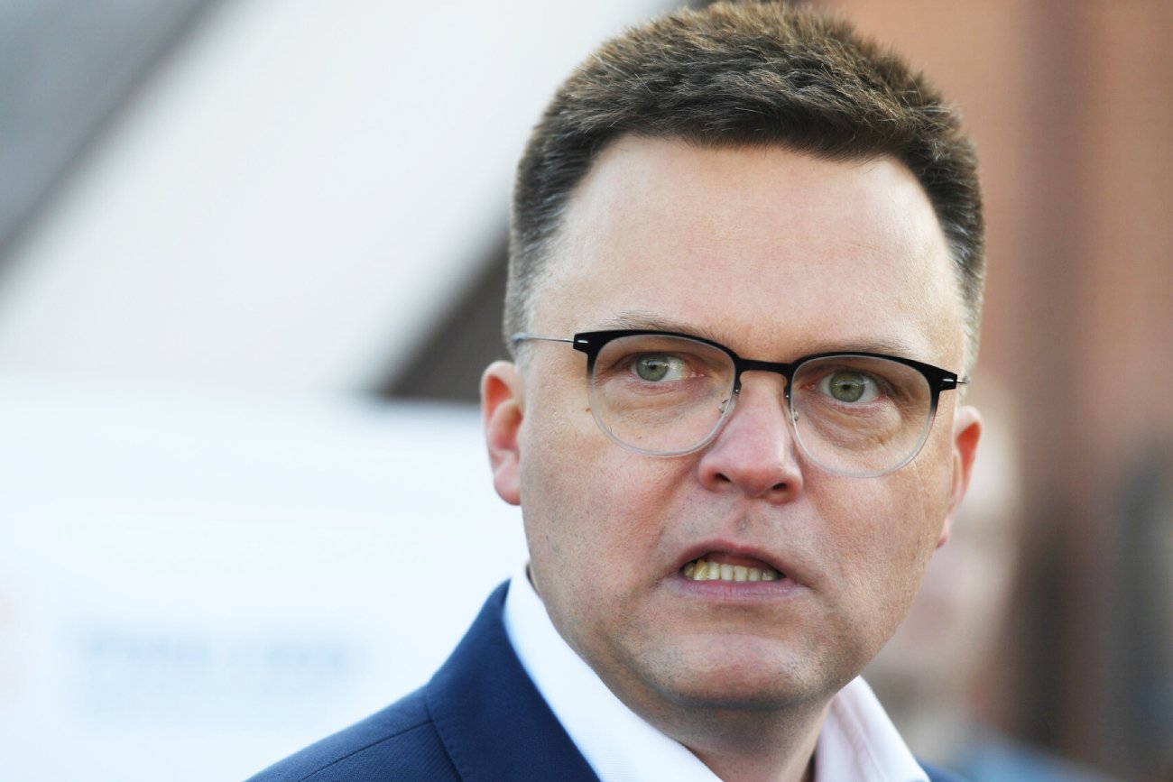 Szymon Hołownia w szlafroku. Marcin Prokop wrzucił zabawne zdjęcie