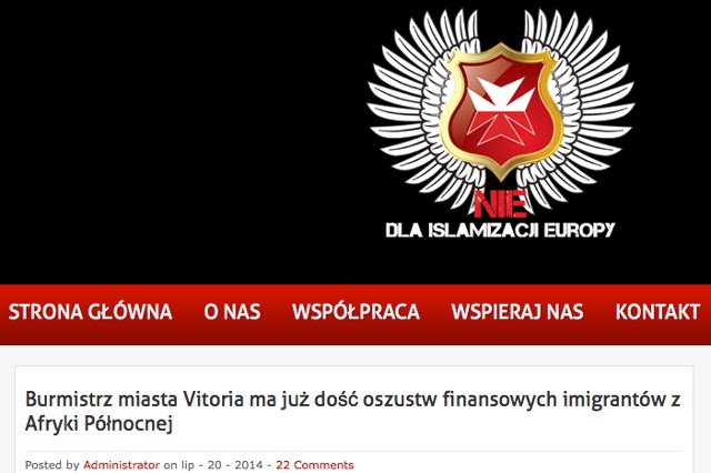 Policja przeszukała mieszkanie Damiana Kowalskiego, autora inicjatywy "Nie dla islamizacji Europy"