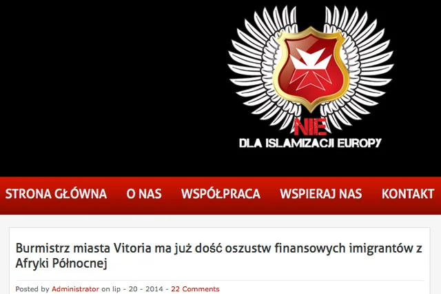 Policja przeszukała mieszkanie Damiana Kowalskiego, autora inicjatywy "Nie dla islamizacji Europy"