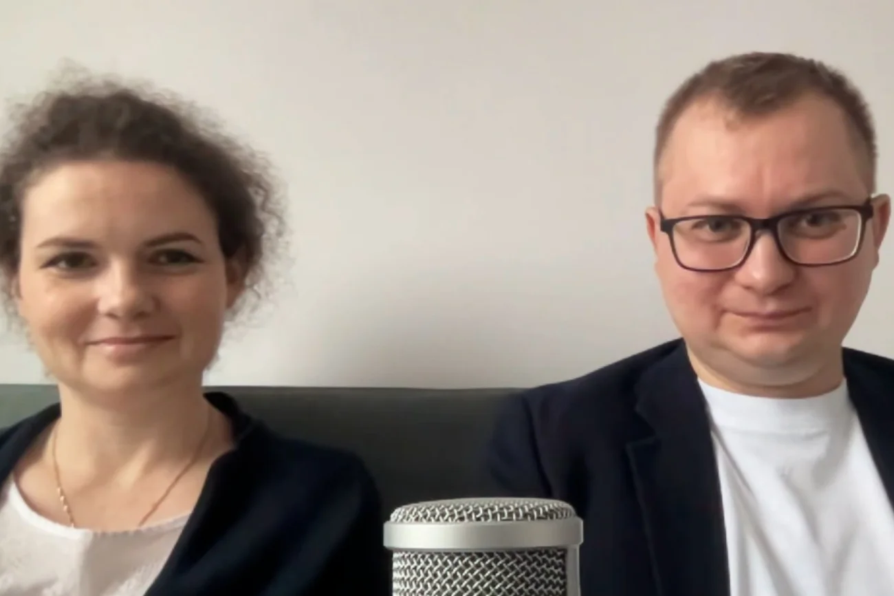 Katarzyna i Wojciech Szymańscy, rodzice 4 -letniego Witka, chorującego na mukowiscydozę.