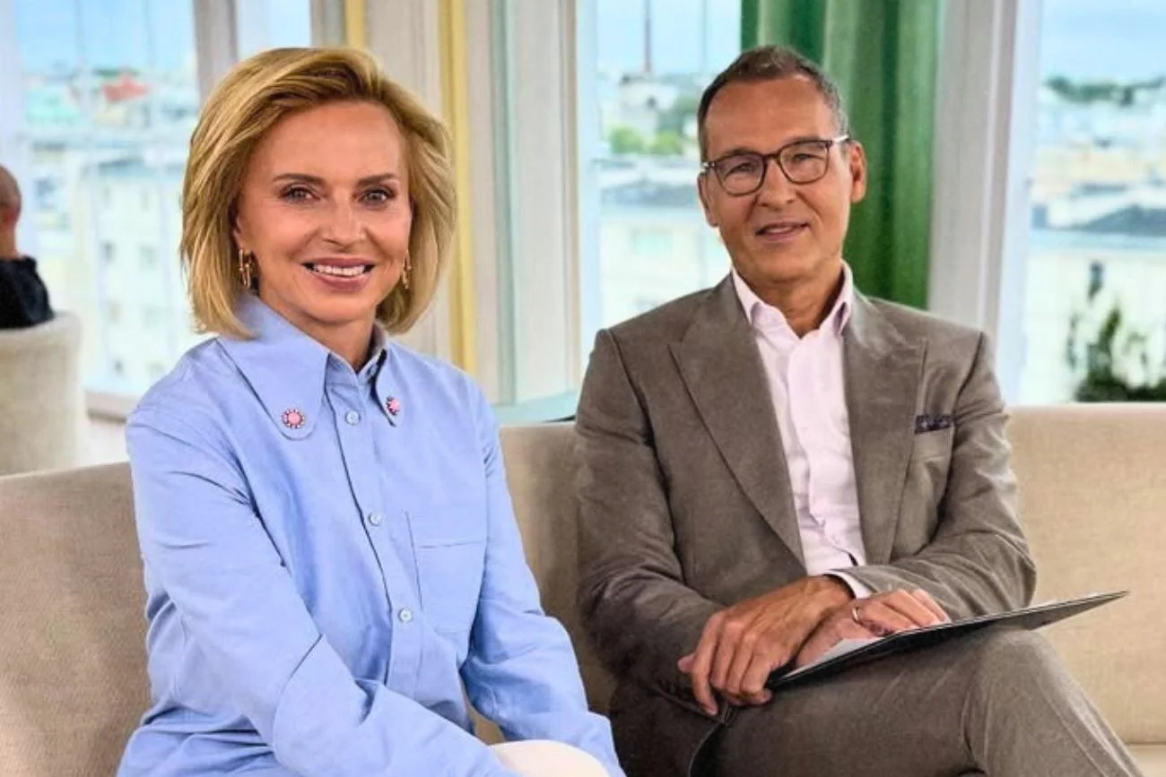 Jolanta Pieńkowska i Robert Kantereit