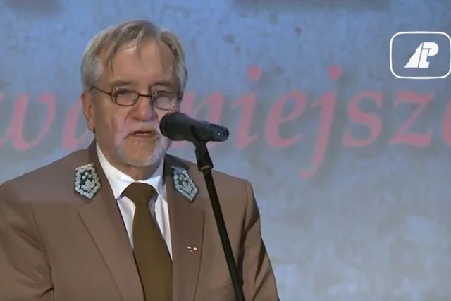 Dyrektor generalny LP (kuzyn prezesa PiS) na premierze filmu dokumentalnego o "Ince".