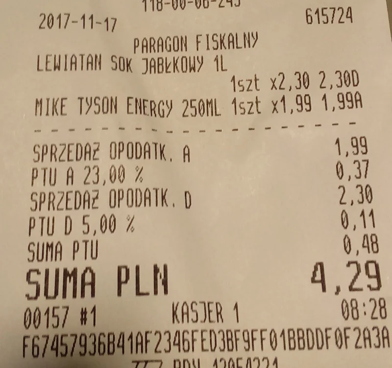 Na kongresowym stoisku Lewiatana za te zakupy zapłacilibyśmy równo 2 zł, w warszawskim sklepie - o ponad połowę więcej.