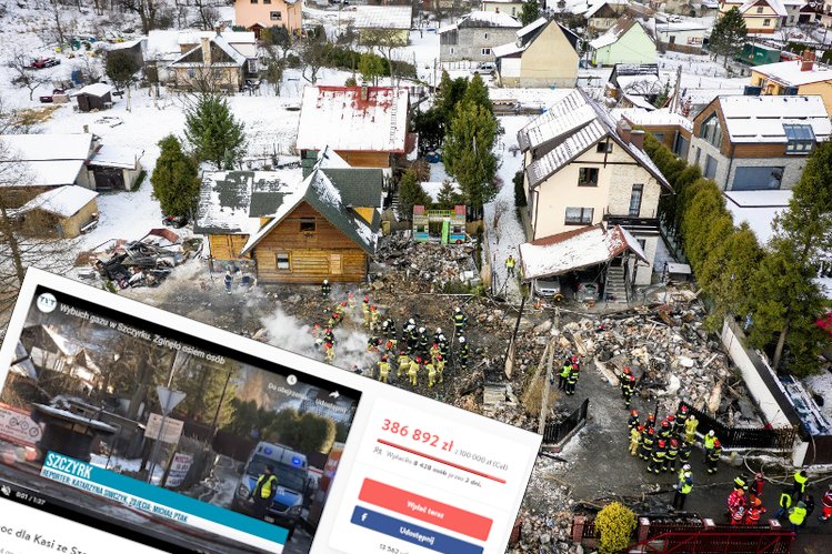 Ruszyła zbiórka pieniędzy na pomoc dla 34-letniej Kasi ze Szczyrku, której cała rodzina zginęła w wybuchu gazu