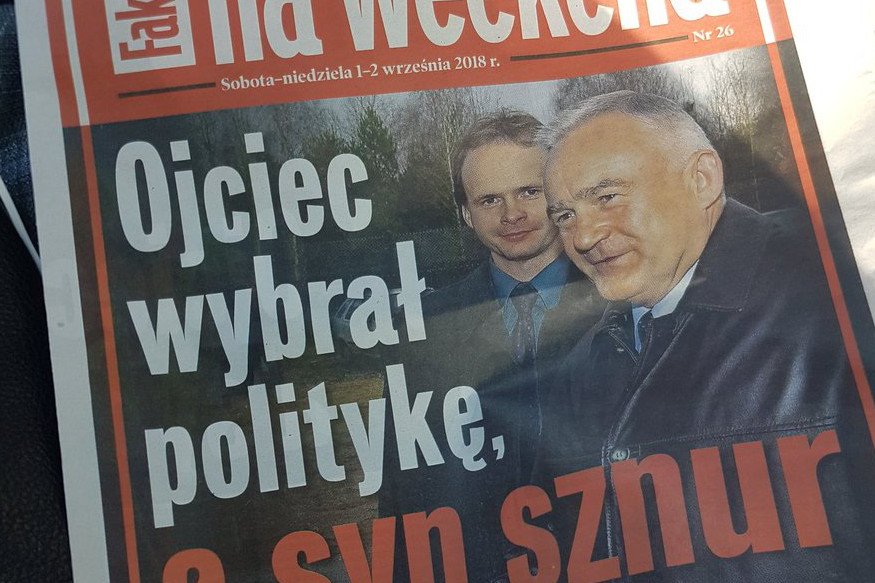 Tak wygląda weekendowa okładka magazynu "Faktu".