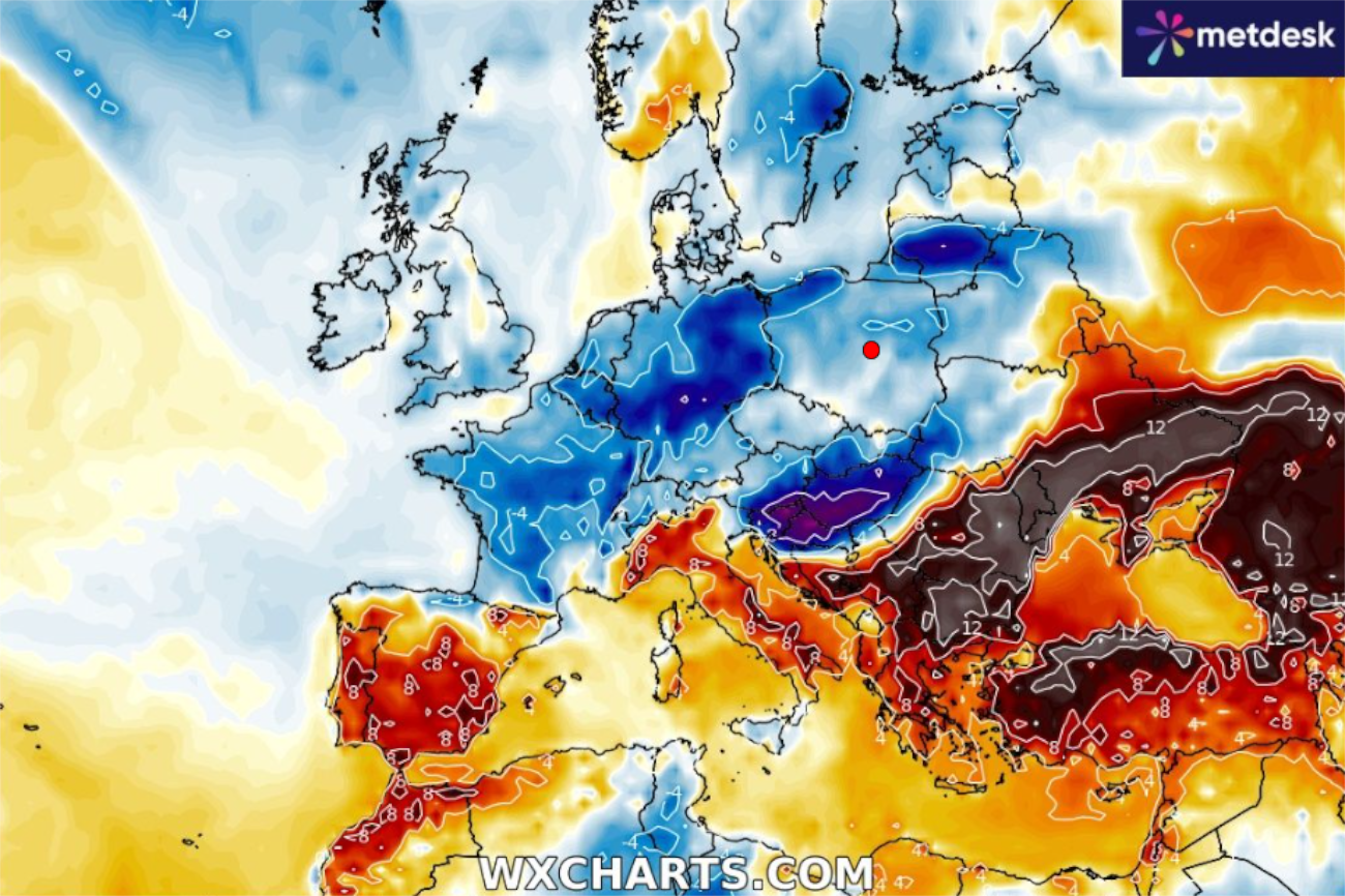 W nadchodzącym tygodniu czeka nas załamanie pogody.
