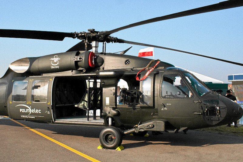 Zdaniem posła Żmijana polska policja będzie użytkowała dwa śmigłowce typu Blackhawk.