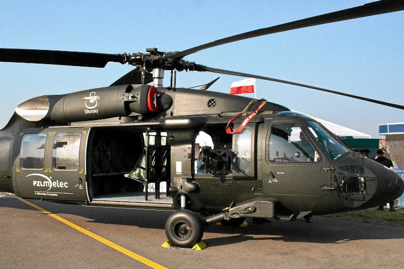 Zdaniem posła Żmijana polska policja będzie użytkowała dwa śmigłowce typu Blackhawk.