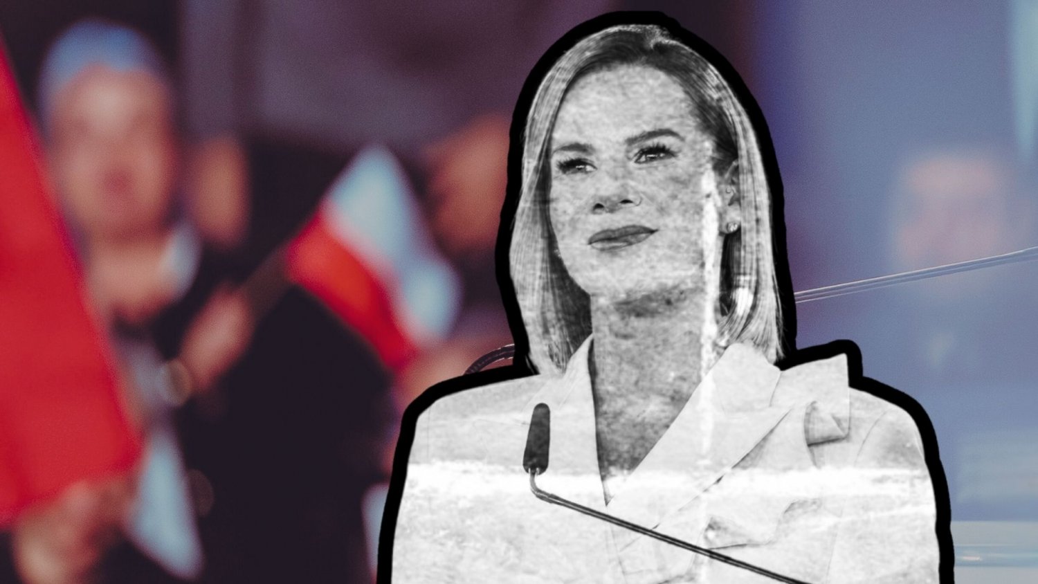 Nawrocka jako ofiara przemocy. Były radny PiS wrzucił przeróbkę do sieci i myśli, iż to zabawne