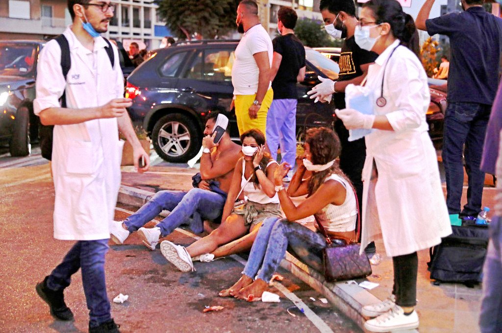 Eksplozja w Libanie. Skutki zdrowotne wdychania oparów wybuchu w Bejrucie.