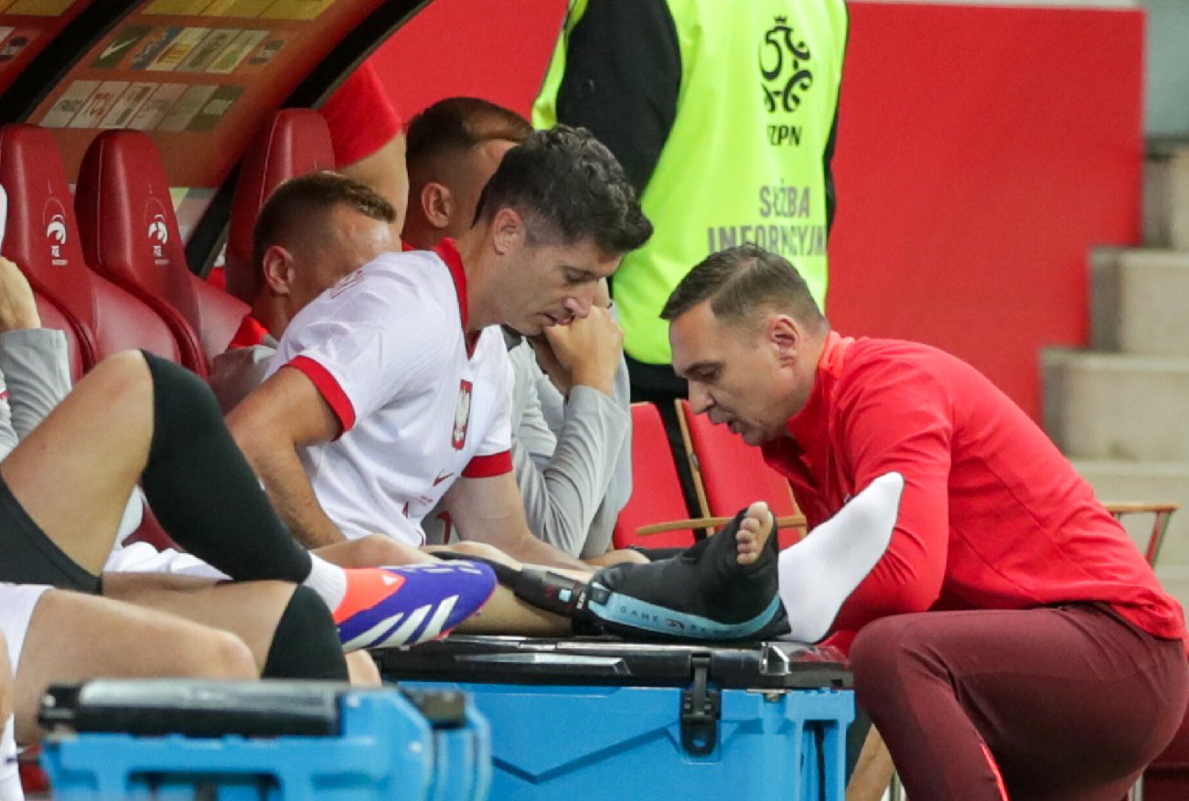 Seria kontuzji w starciu z Turcją przed Euro. Wiadomo, co z Lewandowskim.