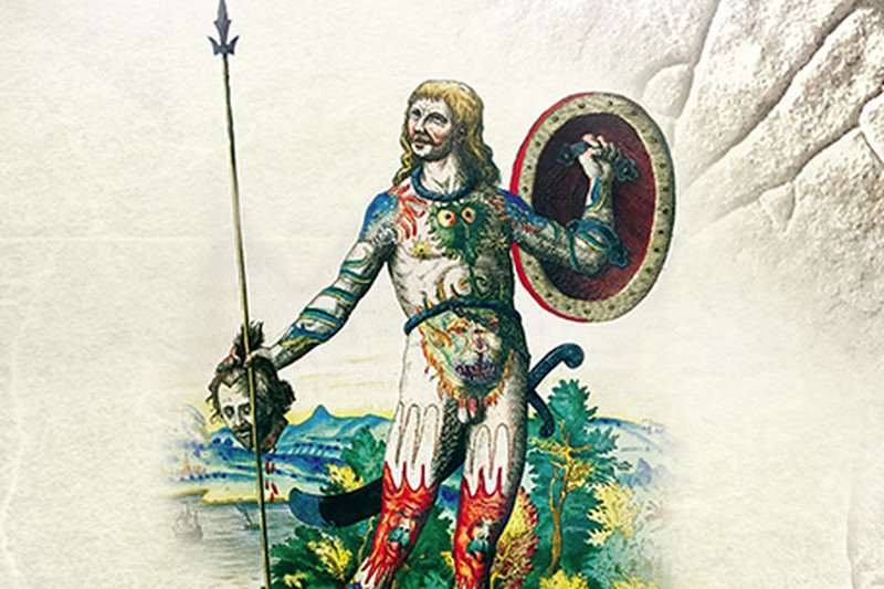 Przedstawiciel wojowniczego plemienia Piktów.