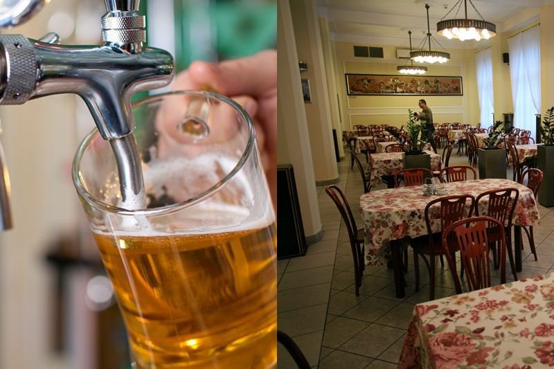 Sejmowa restauracja Hawełka - miejsce, gdzie posłowie chętnie raczą się alkoholem.