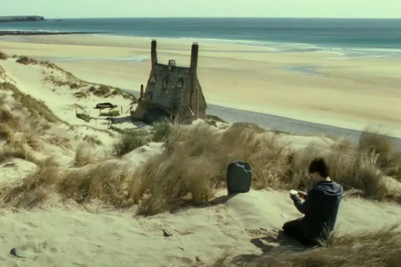 Plaża Freshwater West w filmie "Harry Potter i Insygnia Śmierci"