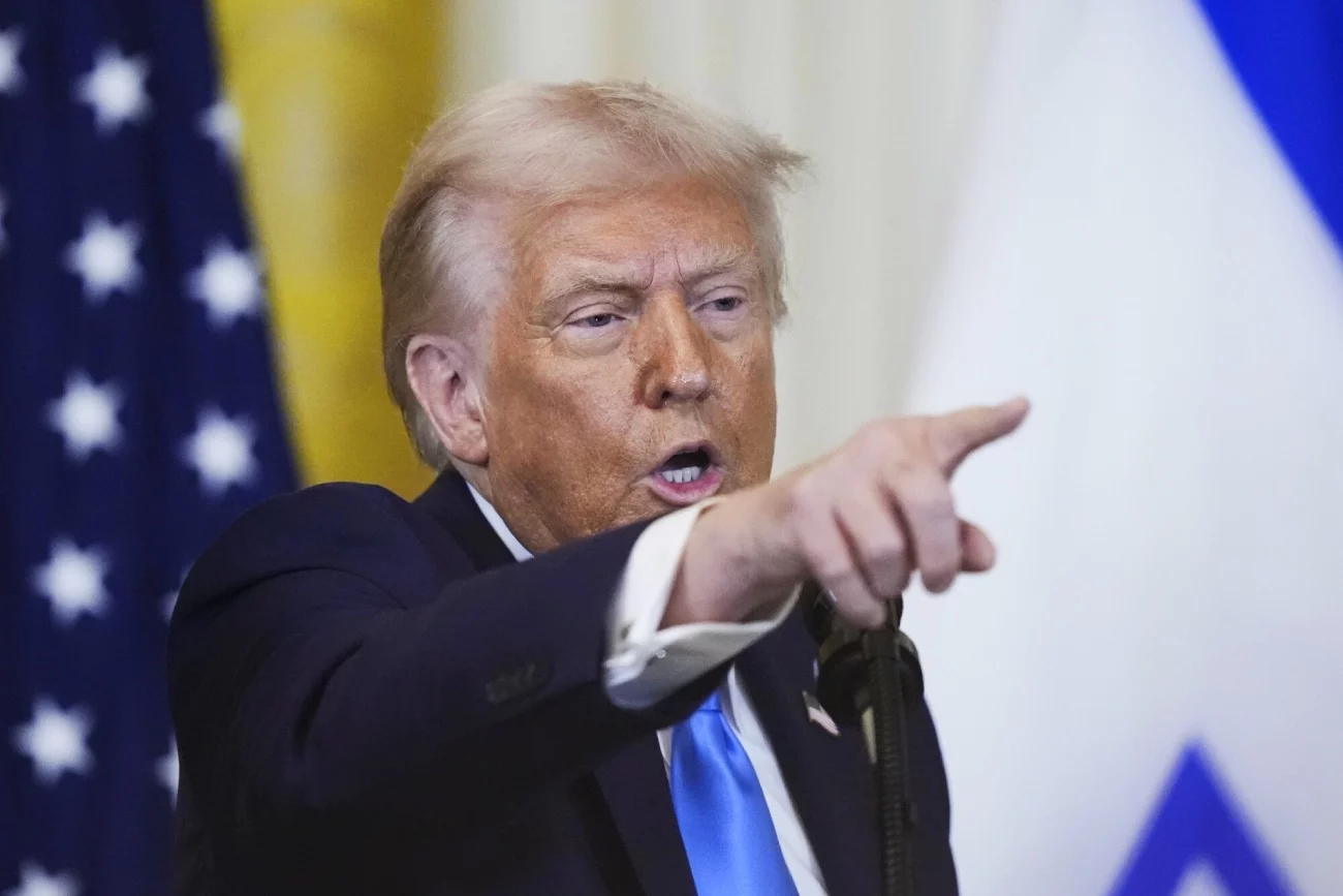 Trump w Izraelu. Zapowiada działania w Strefie Gazy. Donald Trump zapowiada działania w Strefie Gazy. Chce przesiedlić Palestyńczyków do sąsiednich krajów.